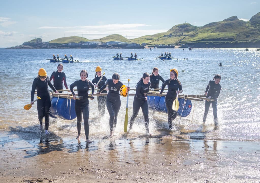 rafting challenges school tour